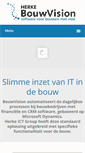 Mobile Screenshot of bouwvision.nl